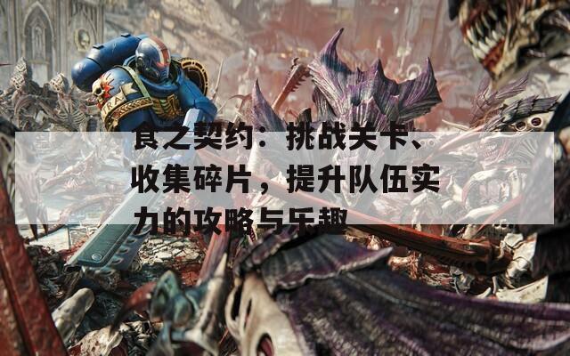 食之契约：挑战关卡、收集碎片，提升队伍实力的攻略与乐趣